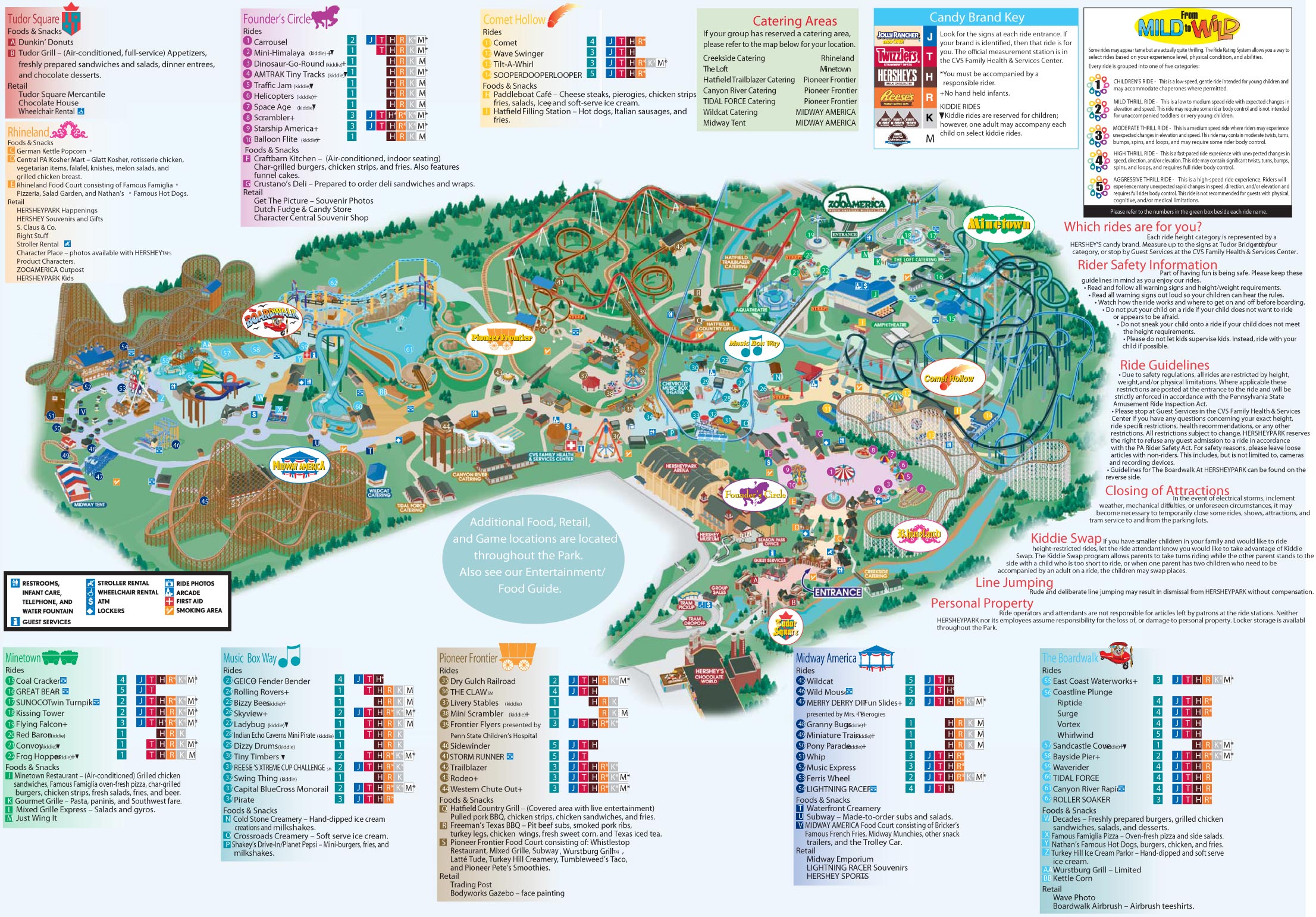 Theme Park Brochures HersheyPark Theme Park Brochures