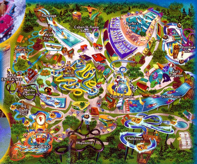 Theme Park Brochures Water Country USA Theme Park Brochures