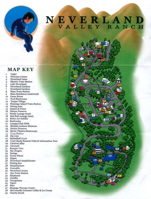Neverland Valley Ranch 1990