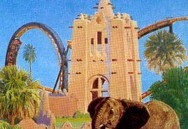 Busch Gardens – The Dark Continent  Brochure 1984