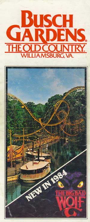 Busch Gardens The Old Country Brochure 1984_1