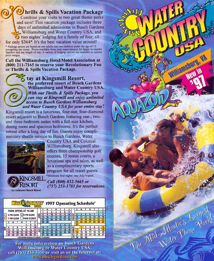 Busch Gardens Williamsburg Brochure 1997_10