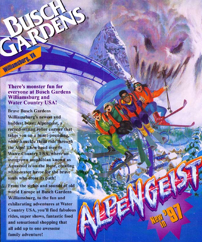 Busch Gardens Williamsburg Brochure 1997_2