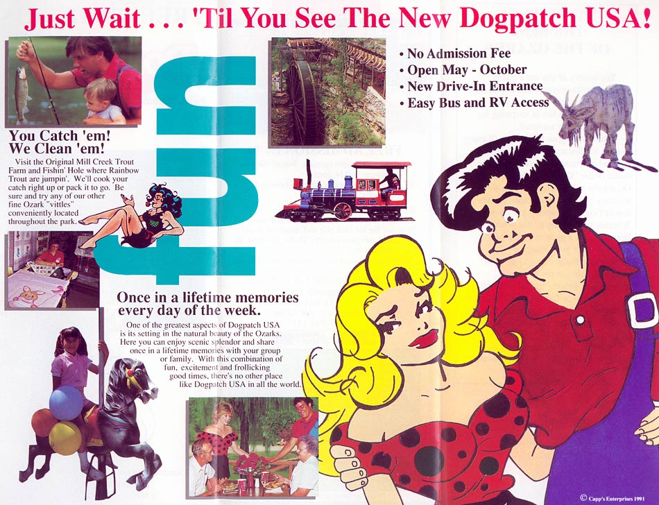 Dogpatch USA Brochure 1991_2