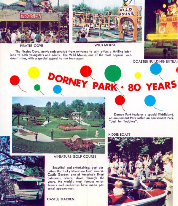 Dorney Park amp Wildwater Kingdom - Dorney Park Brochure 1964 3 600x694 