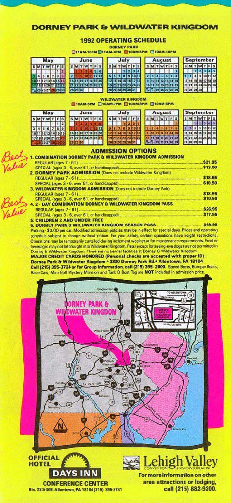 Dorney Park Brochure 1992_6