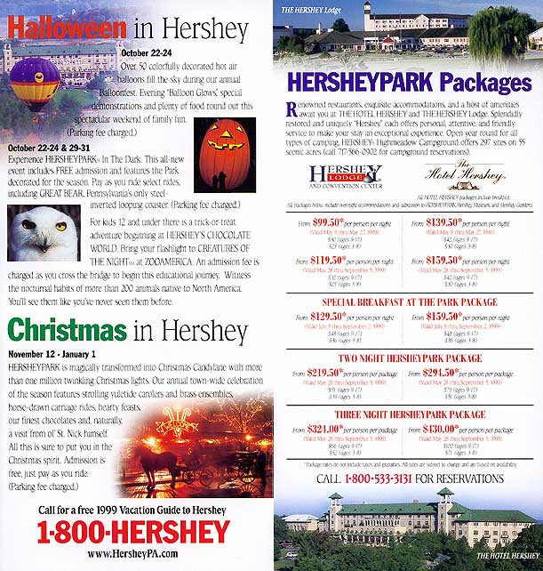 HersheyPark Brochure 1999_6