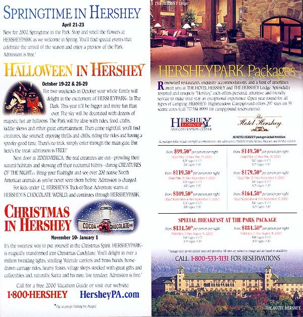 HersheyPark Brochure 2000_6
