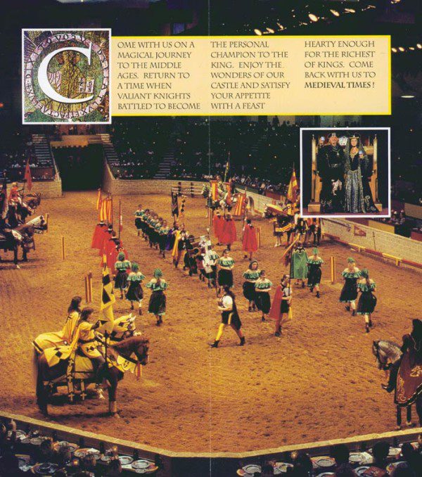 Medieval Times Map And Brochure 1987 2004 Net Medieval Times Brochure 2003 4 600x678 