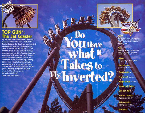 Carowinds Map and Brochure (2025 - 1973) | ThemeParkBrochures.net