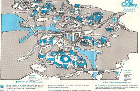 Busch Gardens – The Old Country Map 1976
