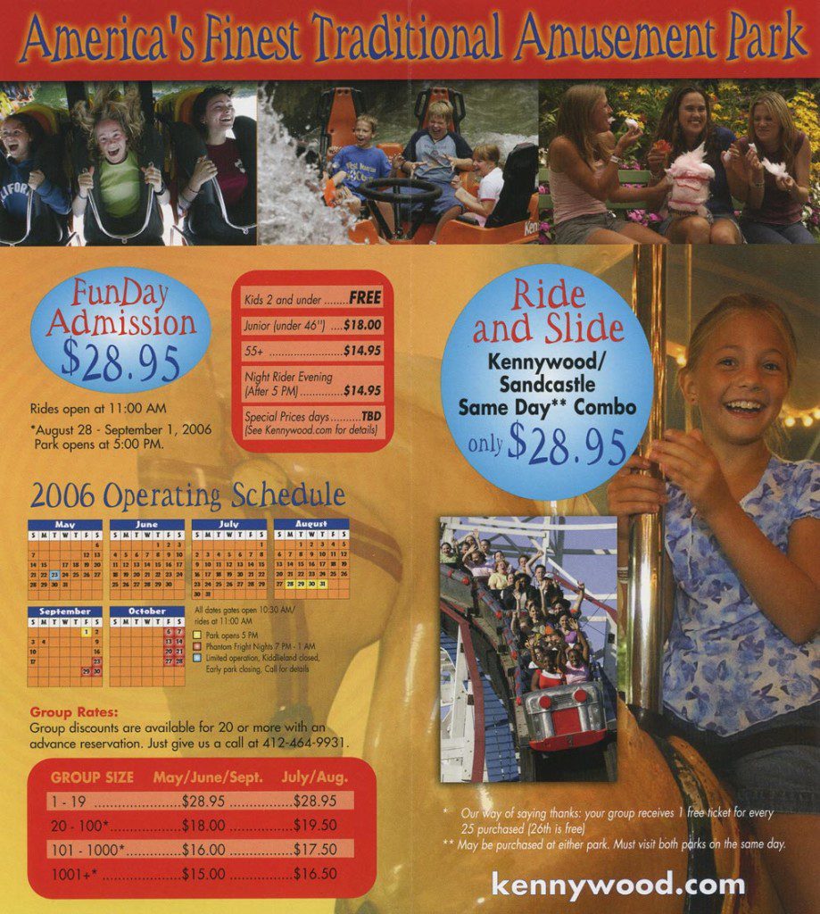 Kennywood Brochure 2006_2