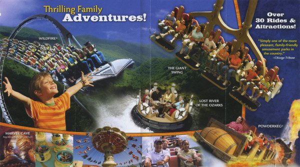 Silver Dollar City Map and Brochure (1986 - 2023) | ThemeParkBrochures.net