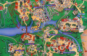 Busch Gardens Williamsburg Map 1997