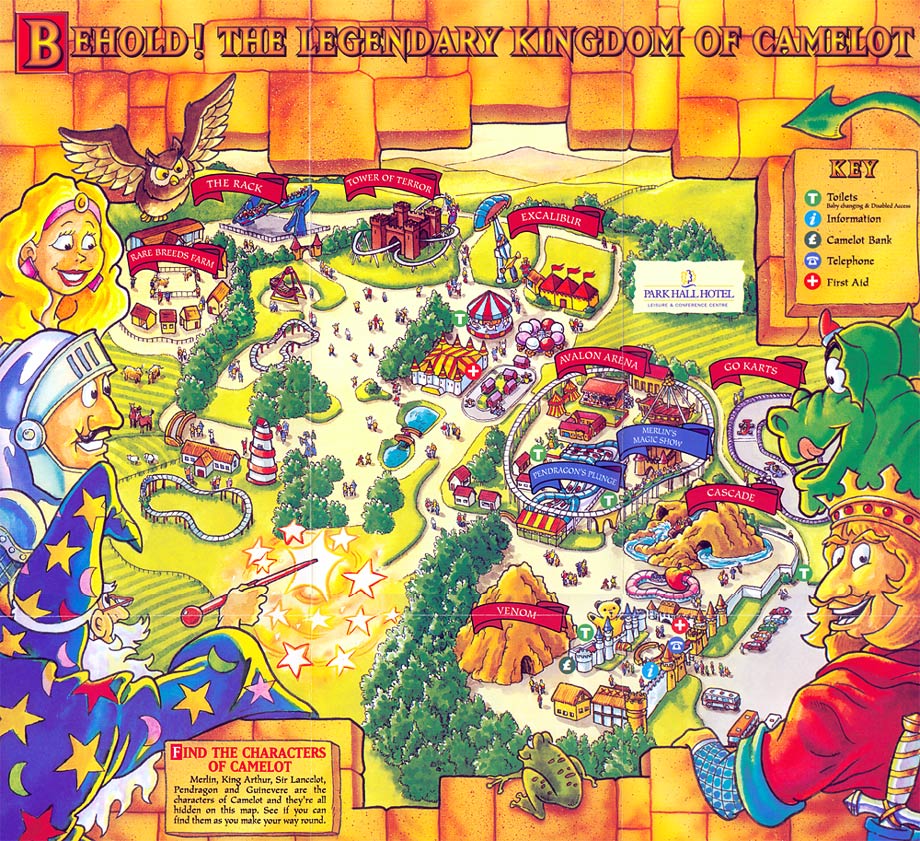 Camelot Map 1998