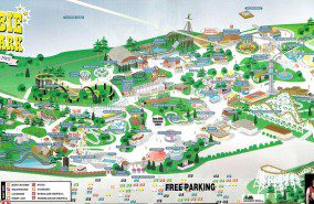 Canobie Lake Park Map 2004