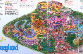 Disneyland Map 2004