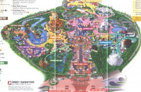 Disneyland Map 2006