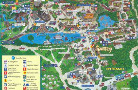 Drayton Manor Map 1998