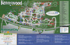 Kennywood Map 2007