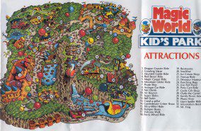 Magic World Kid’s Park Map 1991
