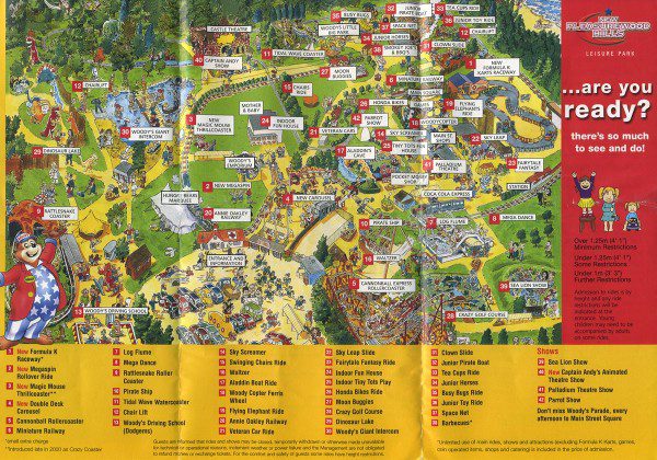 New Pleasurewood Hills Map 2001