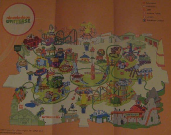 Nickelodeon Universe Mall of America 2011