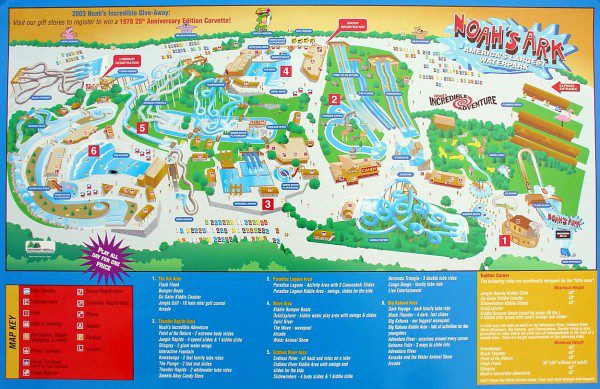 Noah's Ark Map 2003