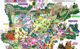 Paramount's Kings Dominion Map 2004