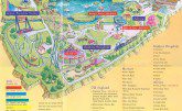 Pleasure Island Family Theme Park Map 1997