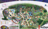 Six Flags America Map 2001