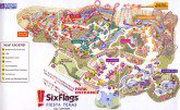 Six Flags Fiesta Texas Map 2004