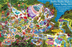 Water Country USA Map 2003