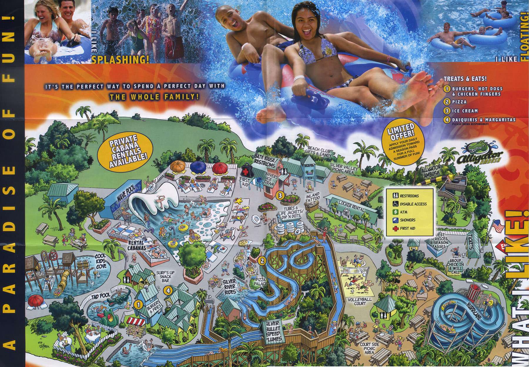 Wild Waters Map 2011