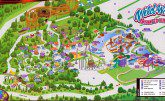 Wild Waves Enchanted Village Map 2003