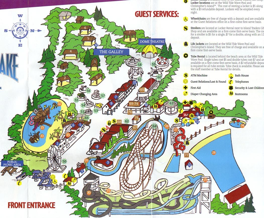 Wyandot Lake Map 2005
