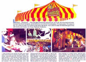 Circus Playhouse Restaurant Map 2026 PDF (Printable ...