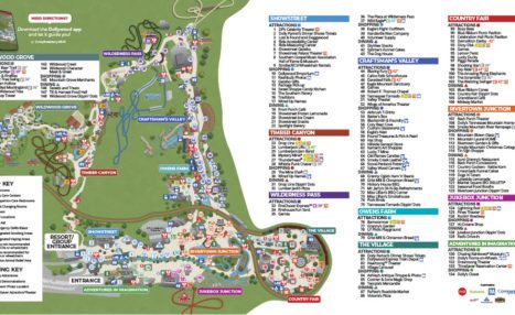 Theme Park Brochures DollyWood - Theme Park Brochures