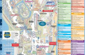 Cedar Point Map 2021