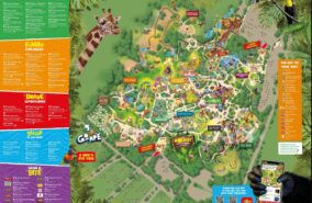 Chessington World of Adventure Map 2022