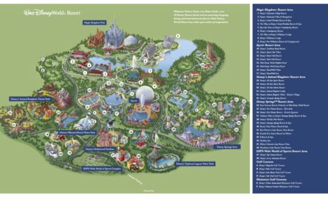 Exploring the Map of Disney World Resorts 2023