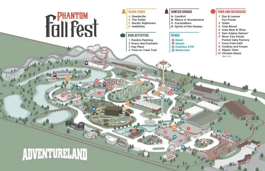 Adventure land Phantom fall fest 2024