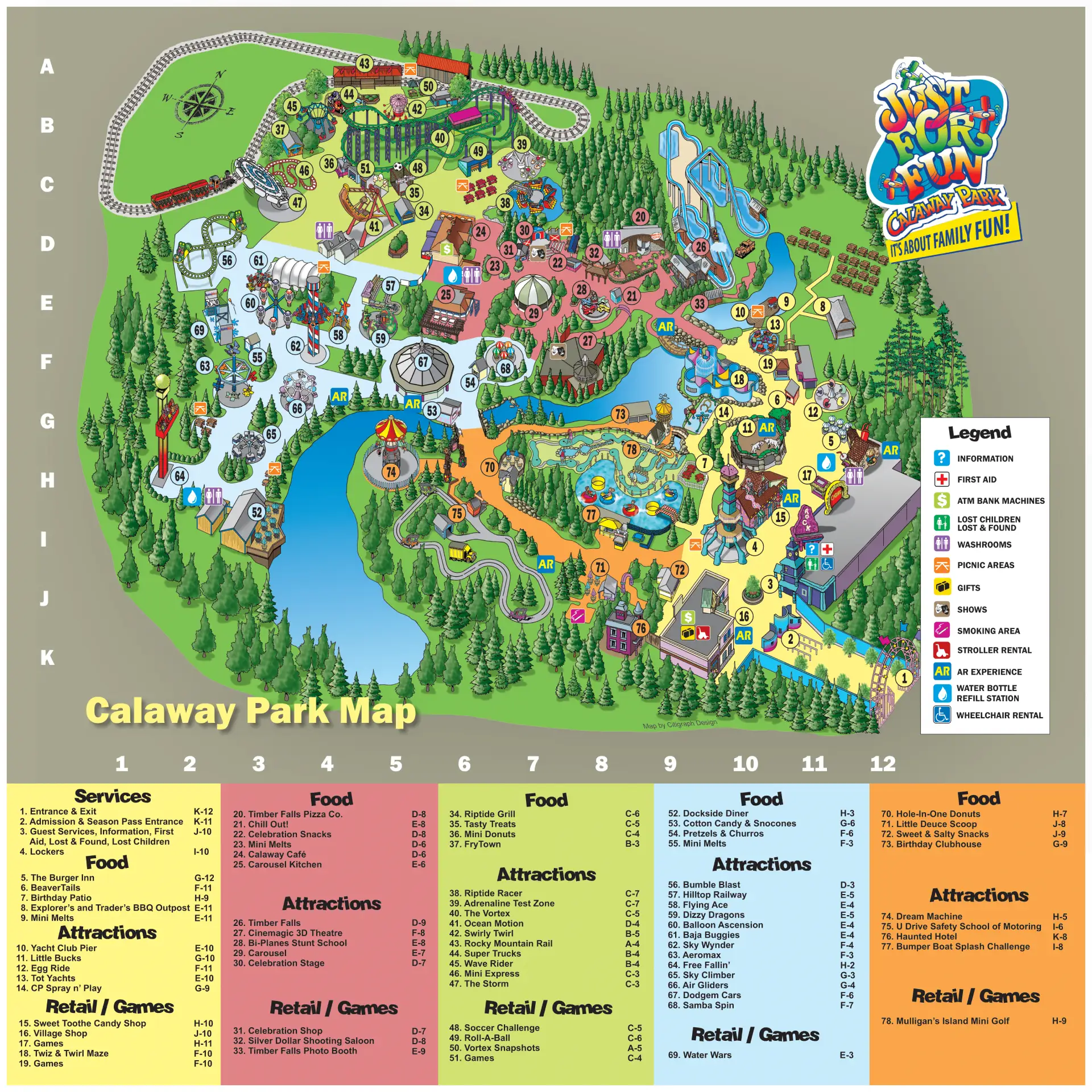 Calaway Park Map 2025-1