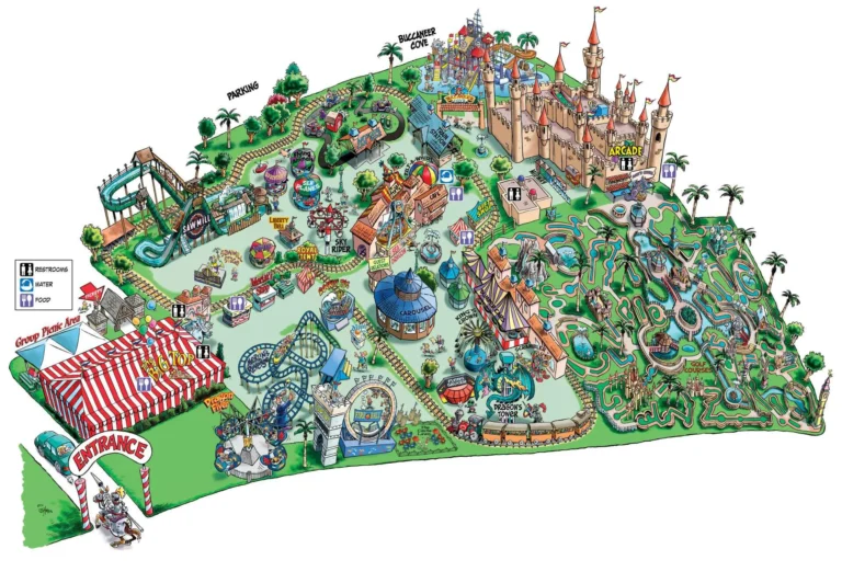 Castle Park Map 2025