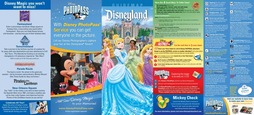 Disneyland Brochure 2013