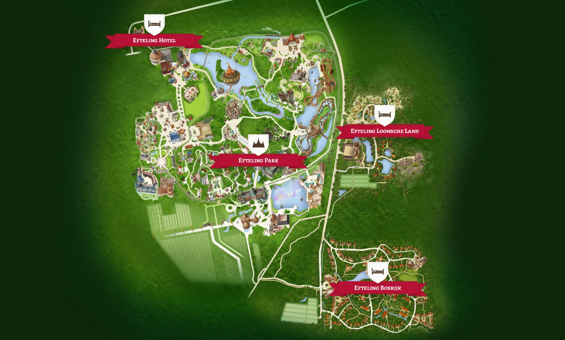 Old Efteling Maps 1986 To 2025 Archive ThemeParkBrochures