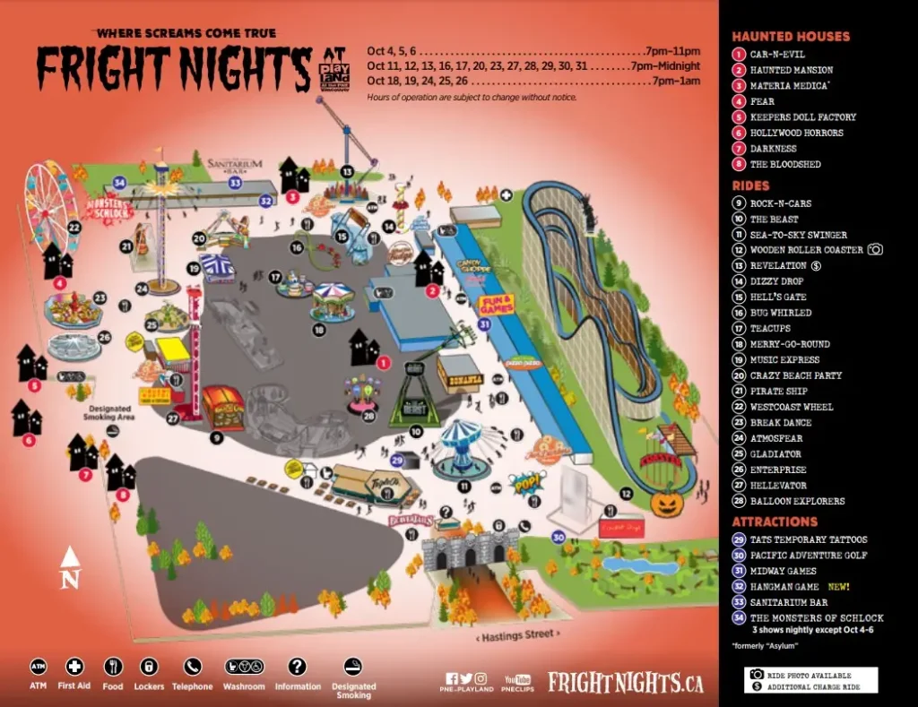 FN nights Halloween Map 2024