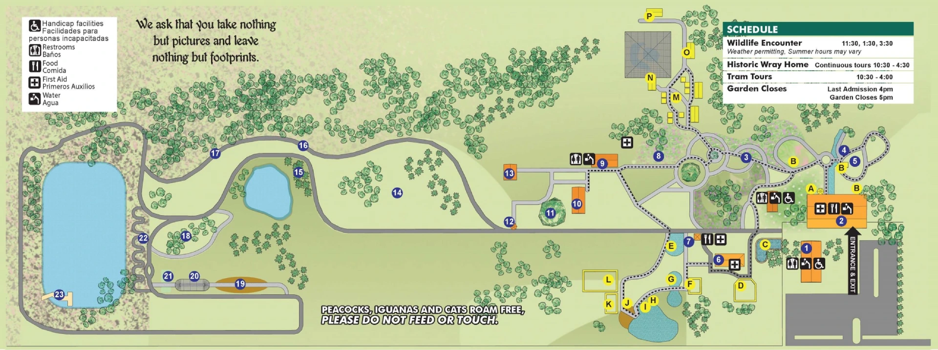 Flamingo Gardens Map 2025