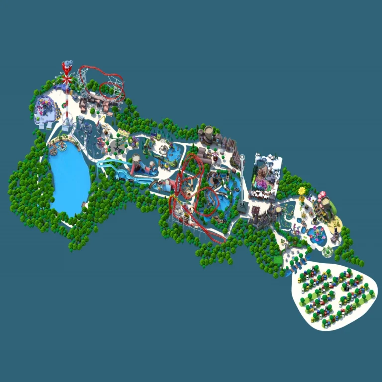 Holiday Park Map 2025