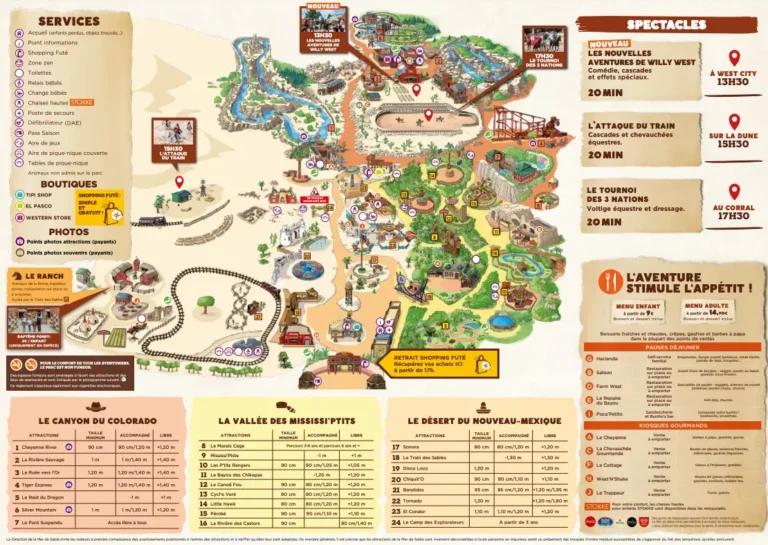 La Mer de Sable Map 2025